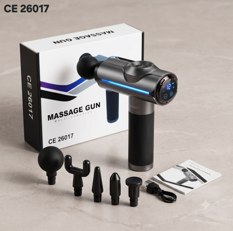 ماساژ تفنگی دیجیتال